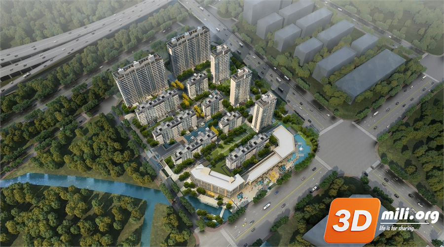 Outdoor Building Skp Files